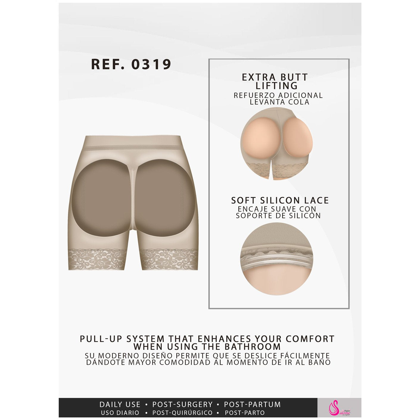 use of Tummy Control Butt Lifter Mid Thigh Shapewear Shorts