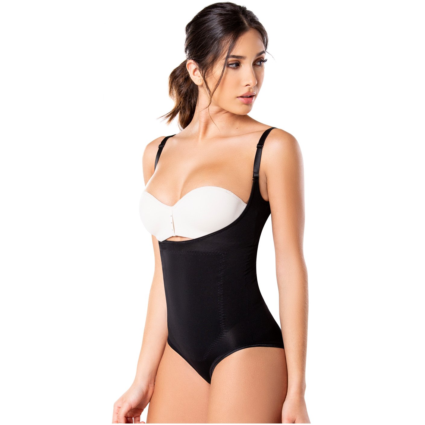 Diane & Geordi 2352 | Great Women Shapewear Bodysuit Tummy Control | Shapewear Seamless | Open-Bust Waist Shaping Body Briefer - fajacolombian