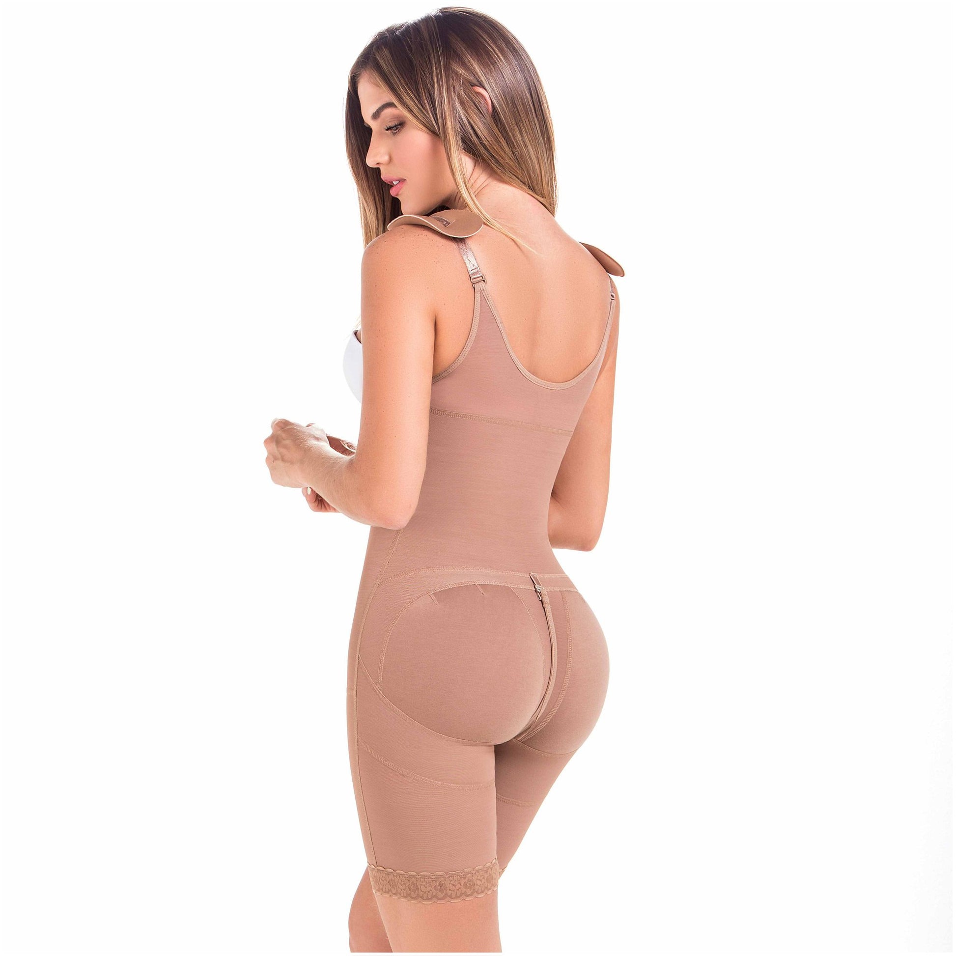 MariaE Fajas 9182T | Postpartum Shapewear Tummy Control Butt-lifting Effect | Butt Lifting Girdle for Daily Use - fajacolombian