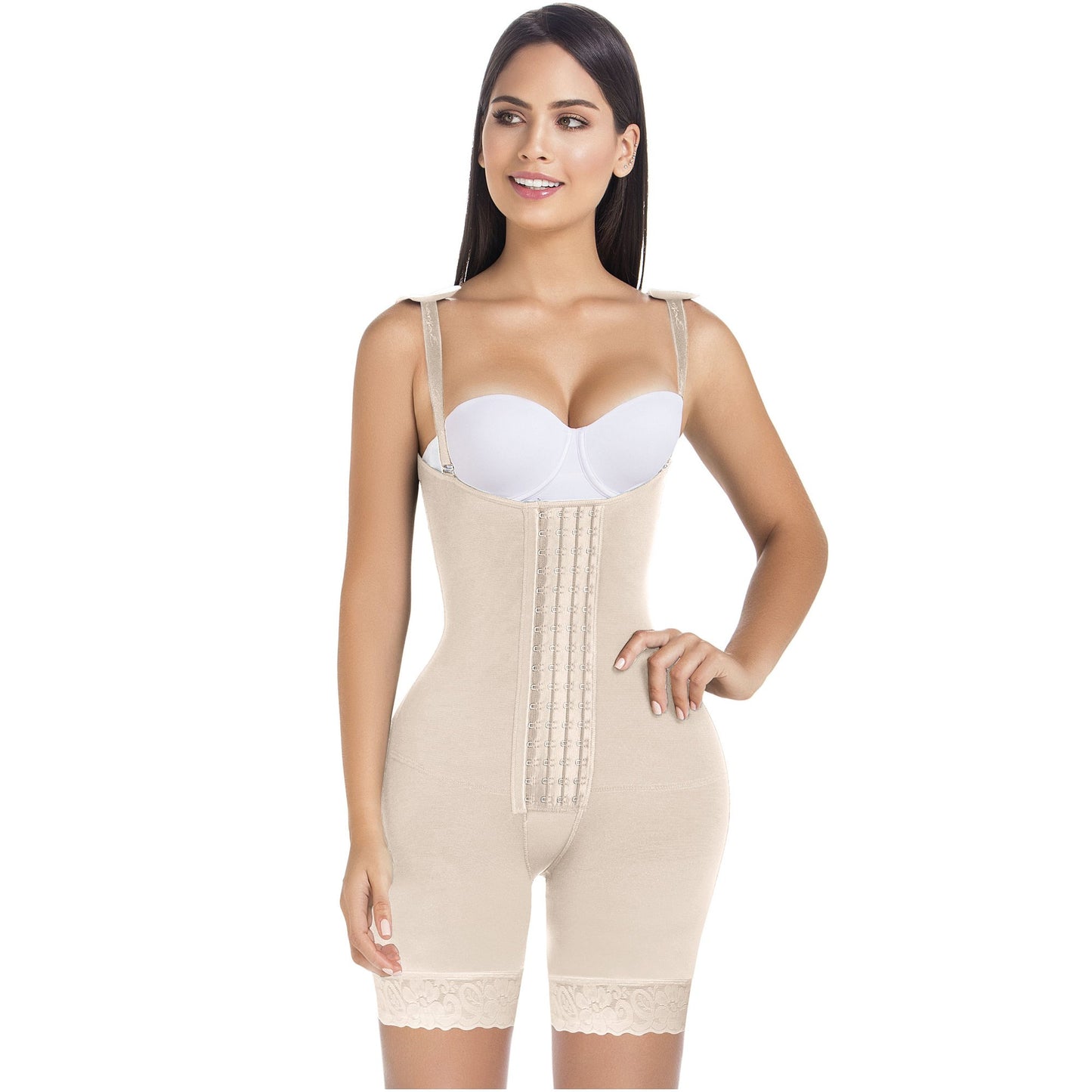 MariaE Fajas 9277 | Postpartum Boyshorts Bodysuit for Women - fajacolombian