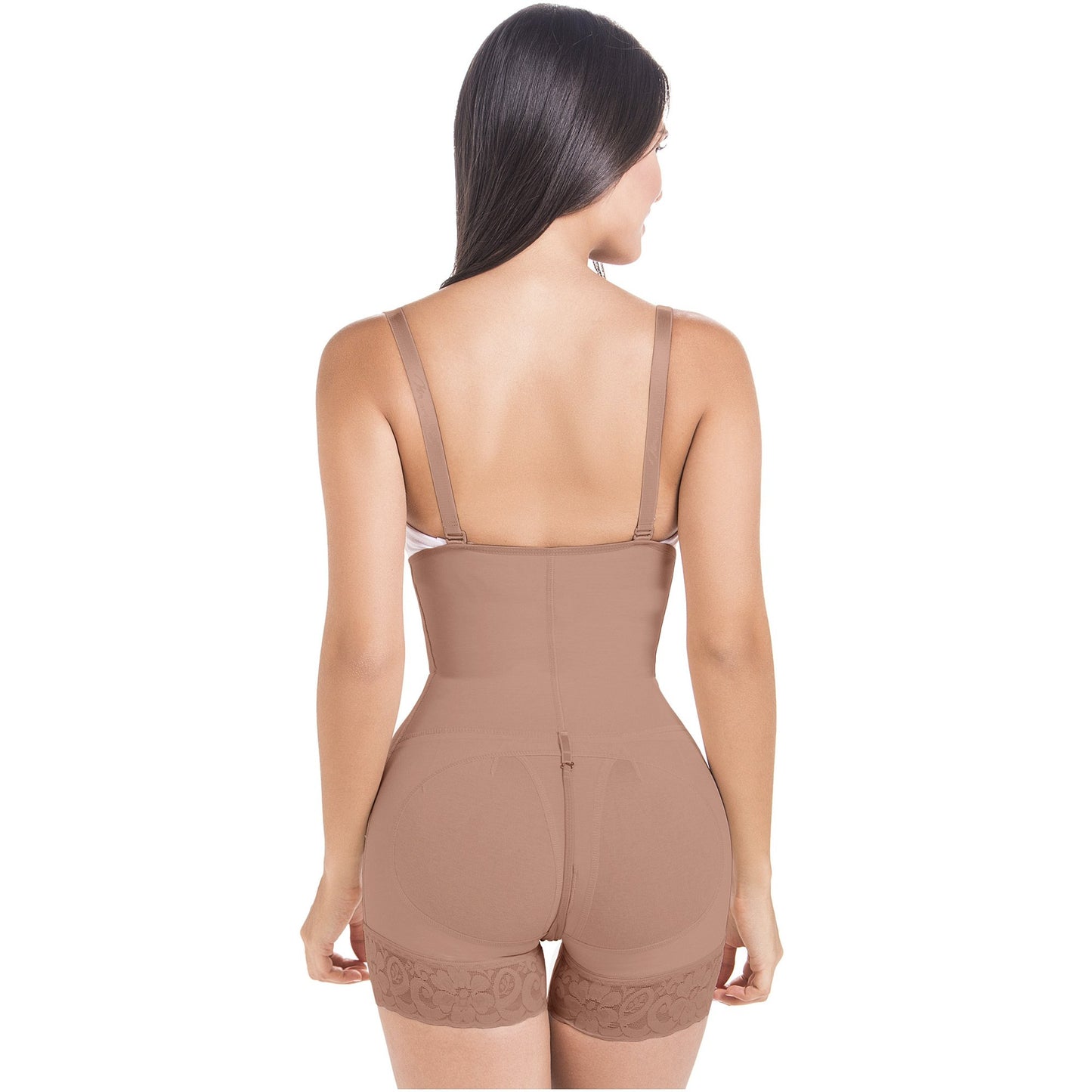 MariaE 9632 | Post Surgery Postpartum Boyshort Shapewear for Women | Strapless & Butt Lifting - fajacolombian