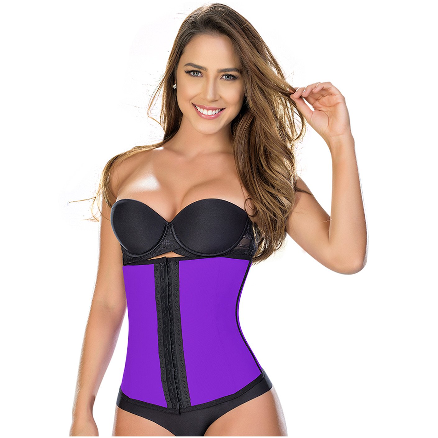 M&D MYD0557N | Women Waist Trainer Cincher for Women / Latex - fajacolombian