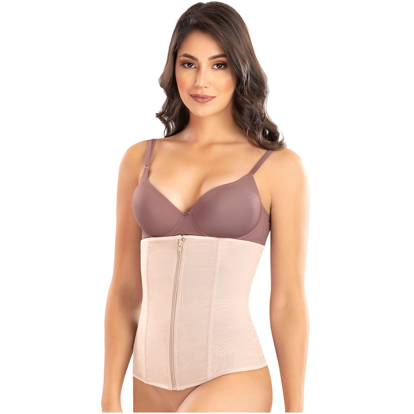 Romanza 3070 | Women's Shapewear Waist Cincher | Waist Trainer Cincher Shaper - fajacolombian