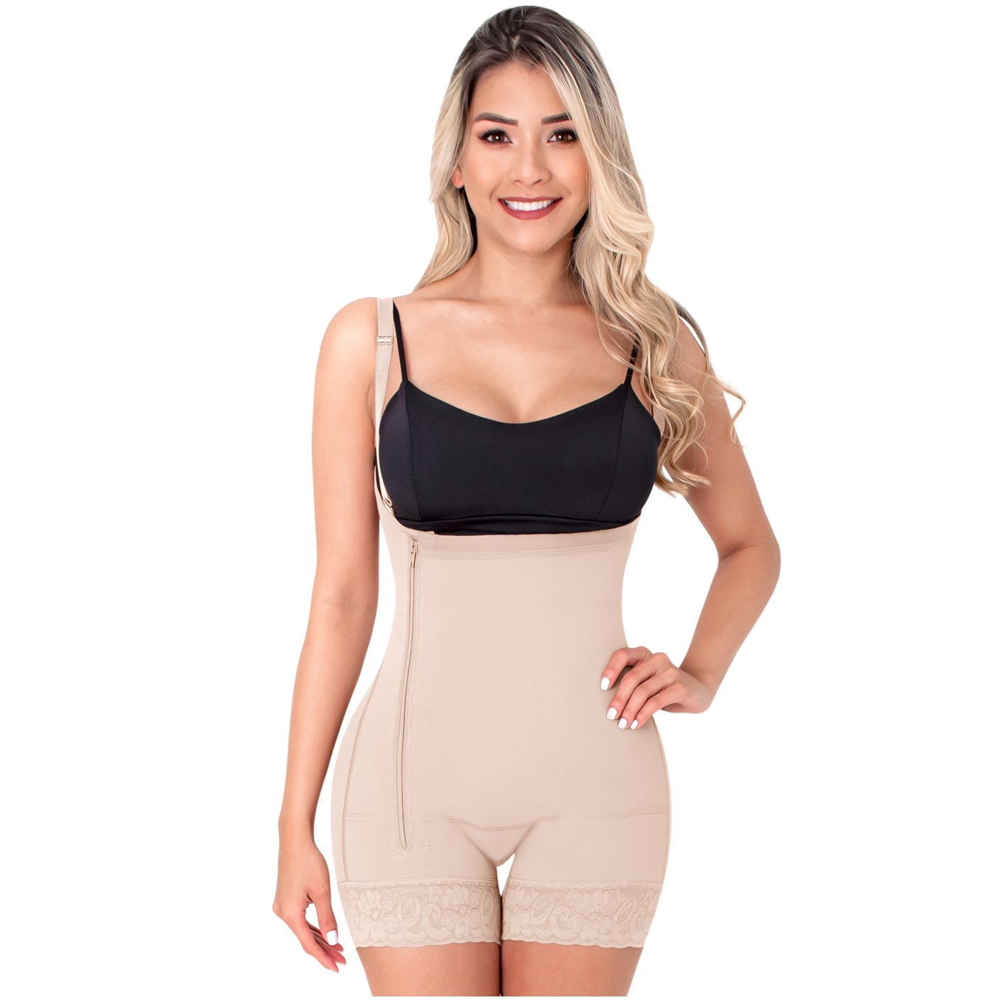 Fajas SONRYSE 046 | Butt Lifter Bodysuit Shapewear | Everyday Use | Postpartum - fajacolombian