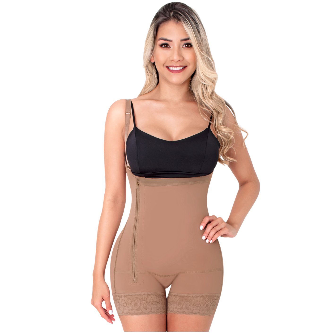 Fajas SONRYSE 046 | Butt Lifter Bodysuit Shapewear | Everyday Use | Postpartum - fajacolombian