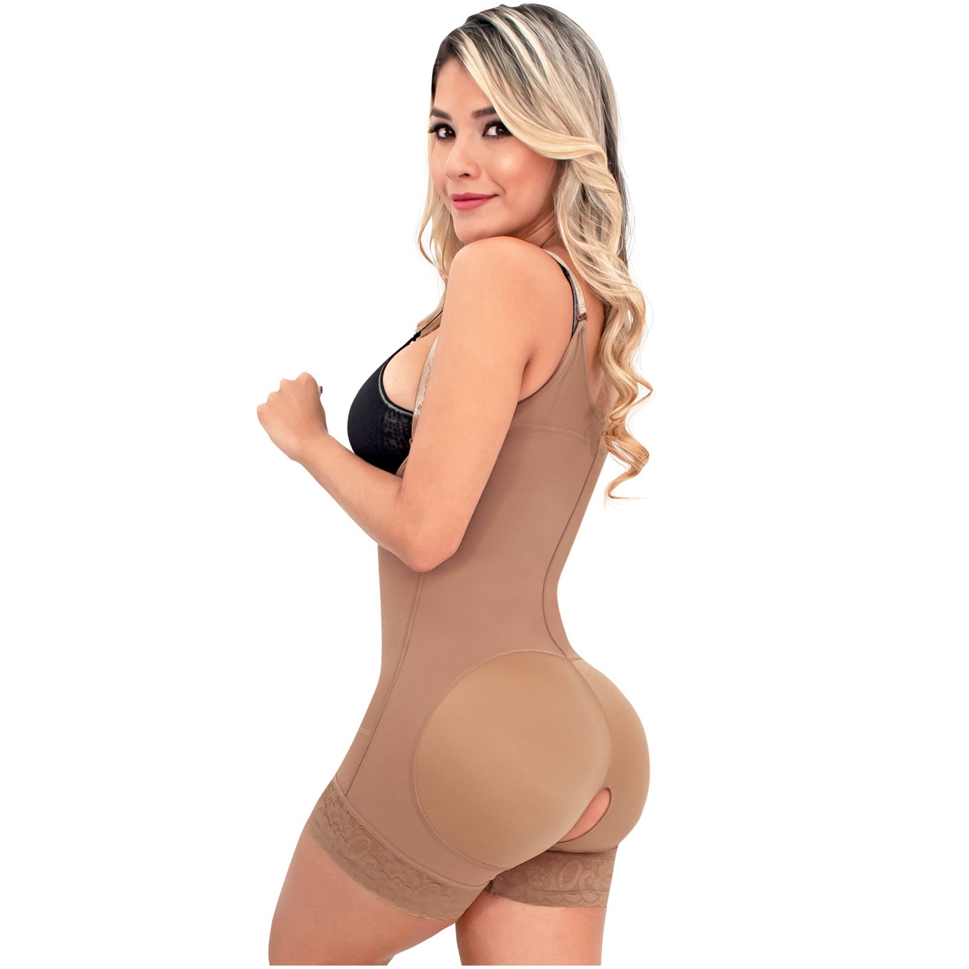 Fajas SONRYSE 046 | Butt Lifter Bodysuit Shapewear | Everyday Use | Postpartum - fajacolombian