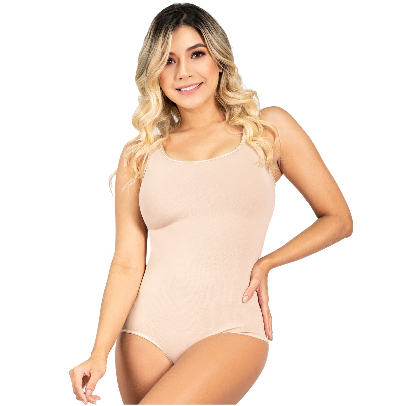 Sonryse 001 | One Piece Tank Top Compression External Body for Women - fajacolombian