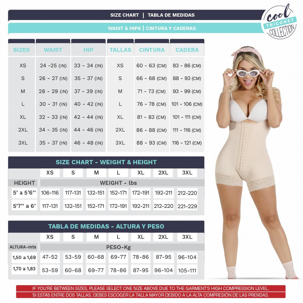 Fajas SONRYSE TR66BF | Strapless Beautiful Butt Lifting Shapewear Girdle for Dresses | Daily Use Women Body Shaper | Shapewear for Women Tummy Control - fajacolombian