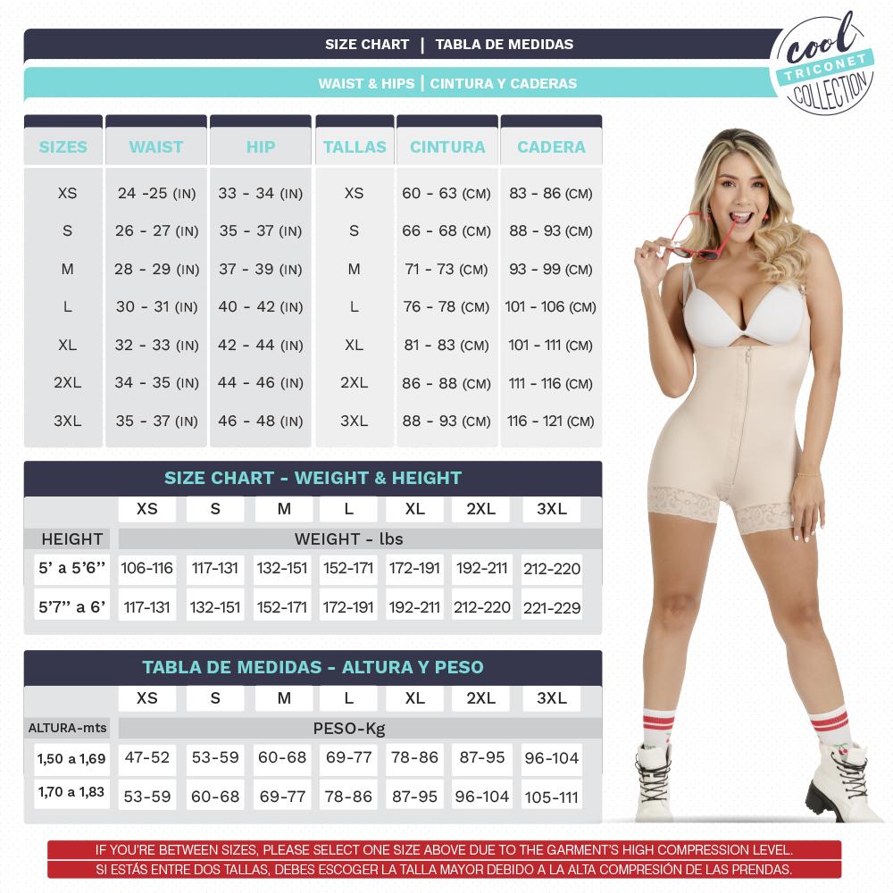 Fajas SONRYSE TR96ZF | Beautiful Butt Lifting Shapewear Girdle for Dresses | Daily Use Women Body Shaper | Shapewear for Women Tummy Control - fajacolombian