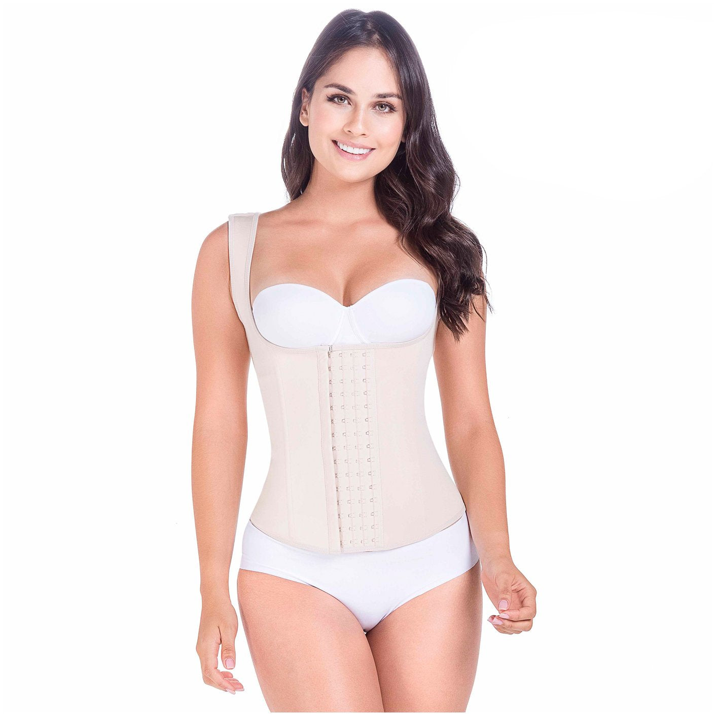 MariaE Fajas FL100 | Shapewear Vest | Tummy Control & Posture Corrector - fajacolombian
