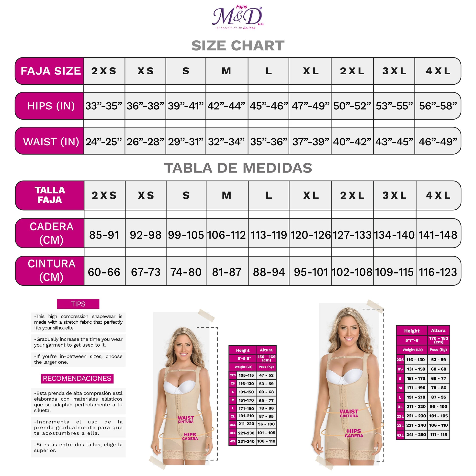 Fajas MYD 0478 Slimming Full Body Shaper for Women / Powernet - Pal Negocio