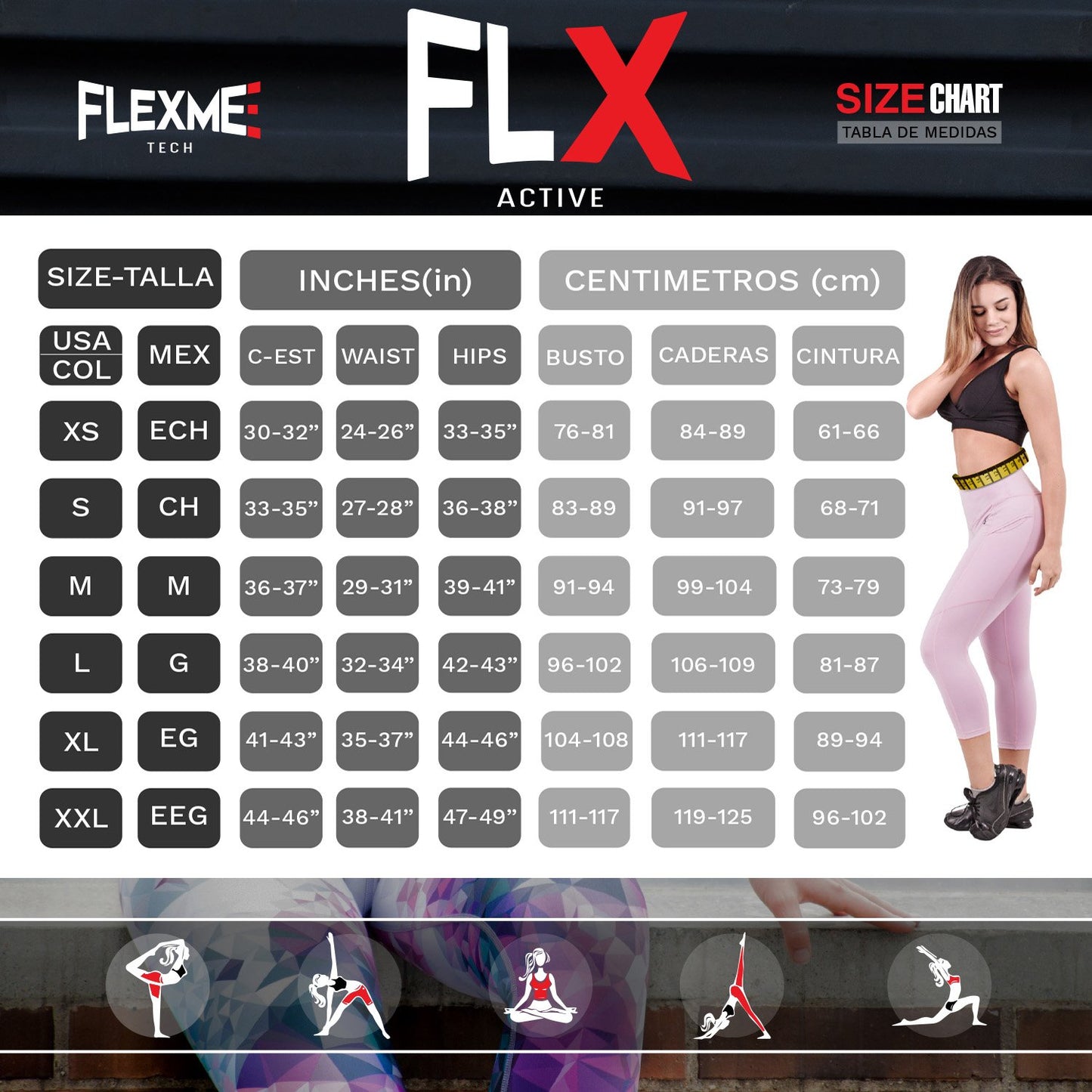 FLEXMEE 902032 | Criss-Cross Sports Underbust Band Bra for Gym - fajacolombian